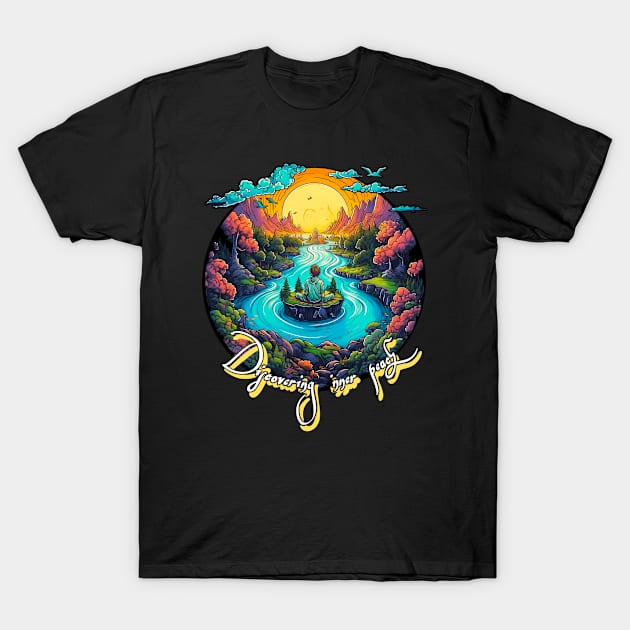 Discovering Inner Peace T-Shirt by swarna artz